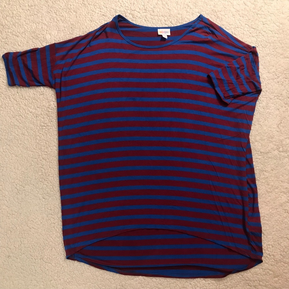 Large Striped LuLaRoe Irma